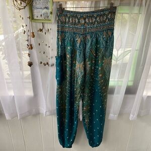 Peacock Harem Pants